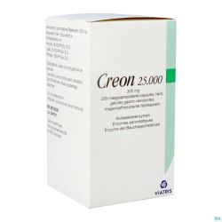 Creon 25000 Maagsapresist Hard Caps 200 X 300mg