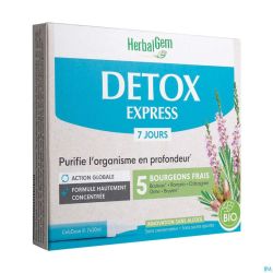 HERBALGEM DETOX EXPRESS MONODOSE 7X10ML