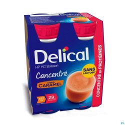 Delical CONCENTRE Caramel (4x200ml)