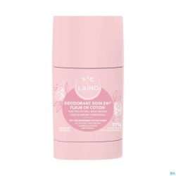 Laino Deodorant Soin Fleur Coton Solide 60g