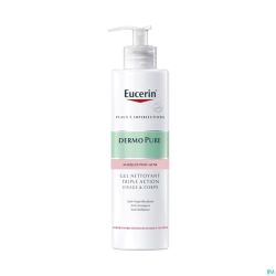 Eucerin Dermopure Gel Nett. Triple Action 400ml