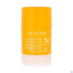 LA ROSEE STICK SOLAIRE HUILE ABRICOT BIO IP50 15ML