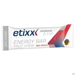 Etixx Energy Bar Fruit Red Fruits 38g