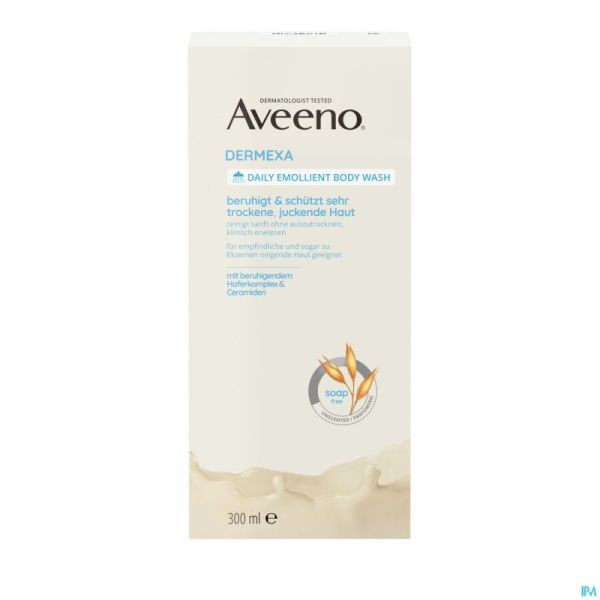 Aveeno Dermexa Verzachtende Douchegel 300ml