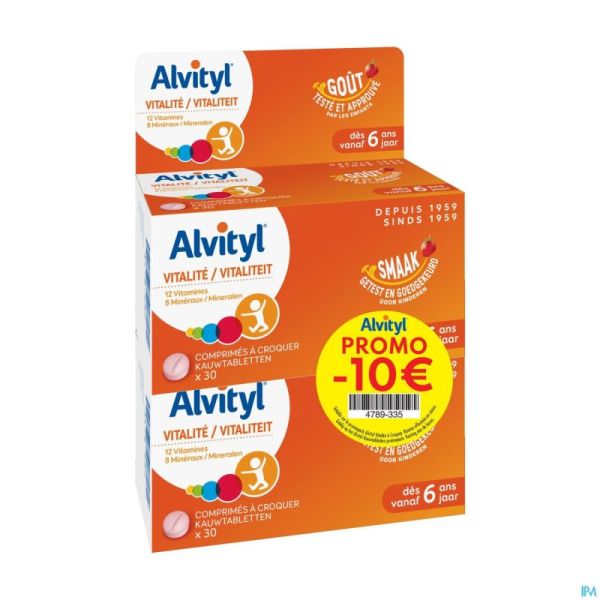 Alvityl Vitalite Comp Croq 30x2 Promo