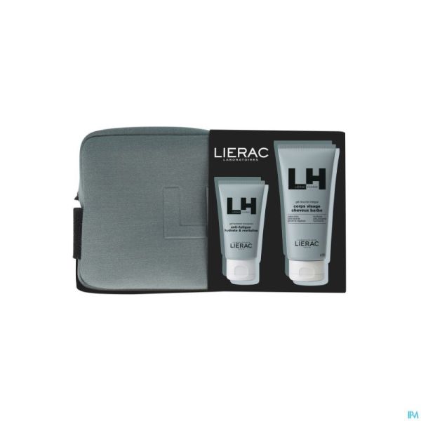 Lierac Kerstset+tasje Man Gel Hydra 2 Prod.