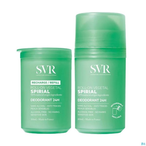 Svr Spirial Lot Roll-on Vegetal 50ml+recharg.50ml