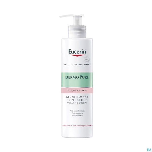 Eucerin Dermopure Triple Action Reinigingsgel400ml