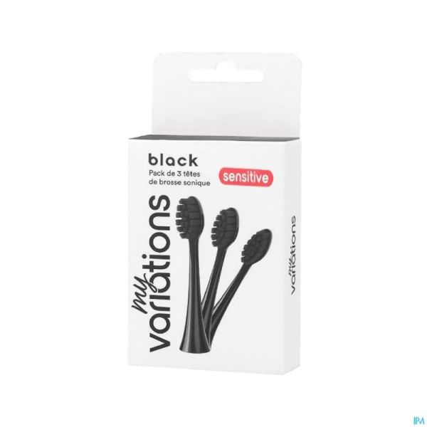 Myvariations Tetes Brosse Genciv.sens.onyx Black 3