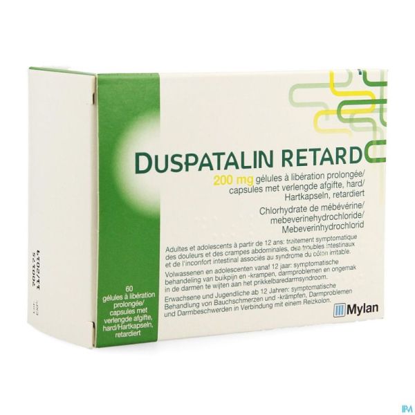 Duspatalin Retard 200mg Pi Pharma Caps Dur 60 Pip