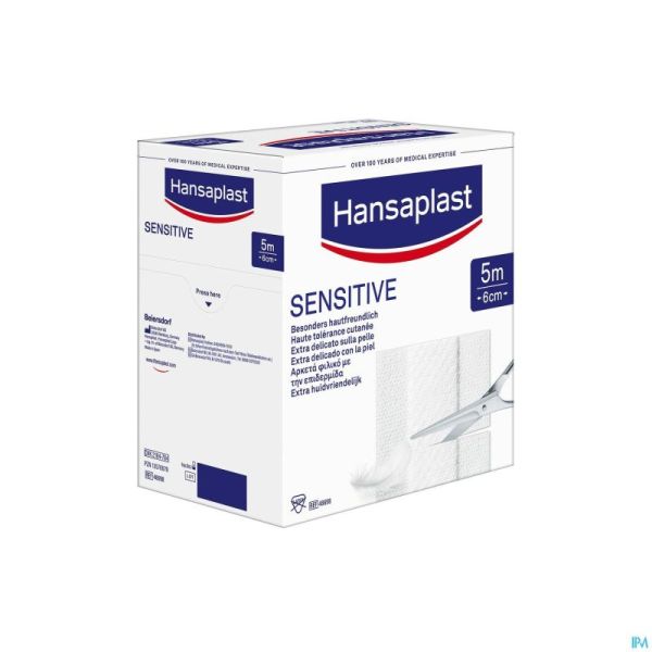 Hansaplast Med Soft Gev.huid Family Pack 5mx6cm